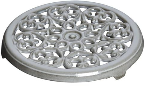 STAUB Topfuntersetzer Lilie 23 cm, Gusseisen, Graphitgrau