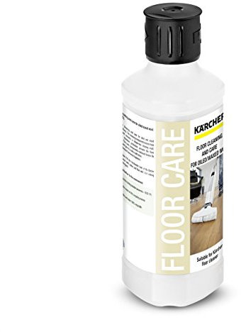 Kärcher Bodenreinigung und -Pflege RM 535 für geölte und gewachste Holzböden, für einen streifenfreien, seidenmatten Glanz, 500ml Konzentrat ergeben verdünnt 40l Reinigungsflüssigkeit
