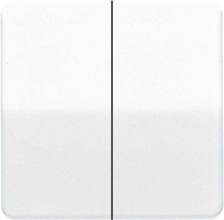Jung wu500 - Tecla para interruptor pulsador doble blanco wu500
