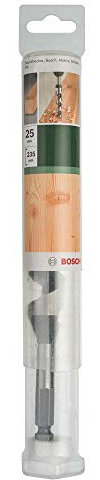 Bosch DIY Holzschlangenbohrer mit 1/4-Sechskantschaft (Ø 25 mm)