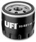 UFI Filters, Filtro de Aceite 23.481.00, Filtro de Aceite de Recambio, Apto para Coches, Apto para Modelos de Dacia, Fiat, Honda, Jeep, Nissan, Opel, Renault, Smart, Ssangyong, Suzuki y Vauxhall