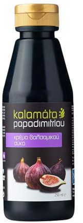 ARISTOS Balsamico Essig mit Feigem Ektrakt – 1x 250 ml Balsamico Essig Feige aus Griechenland als Dressing auf Salat, für Desserts und andere Speisen