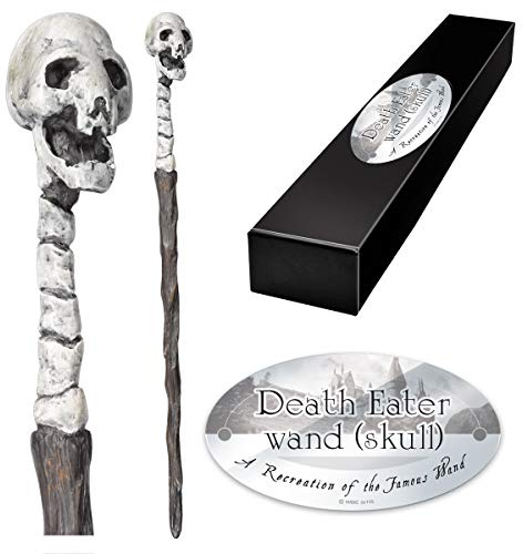 The Noble Collection Harry Potter Death Eater Skull Character Wand