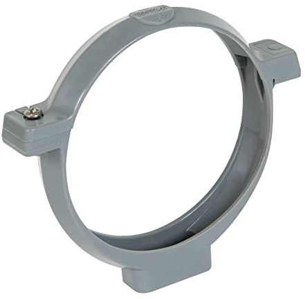 collier monobloc - diamètre 40 mm - gris - nicoll cm40