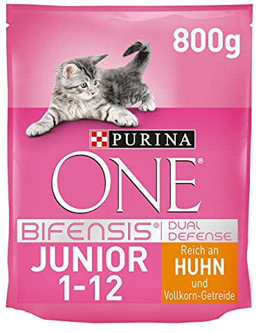 PURINA ONE Junior reich an Huhn und Vollkorn-Getreide