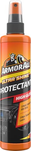 ARMOR ALL Limpiador de Salpicaderos en Spray Brillo 300ML - Limpia y Protege Superficies, Evita Daños por UV y Ozono, Renueva Vinilo, Goma y Plástico, Previene Envejecimiento y Pérdida de Color