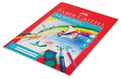 Faber-Castell Bloc à dessin A4 20 feuilles