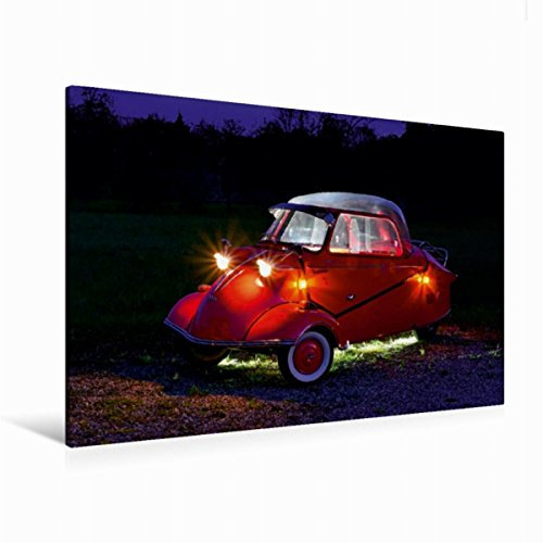 Premium Textil-Leinwand 120 x 80 cm Quer-Format Messerschmitt KR 200 Kabinenroller | Wandbild, HD-Bild auf Keilrahmen, Fertigbild auf hochwertigem Vlies, Leinwanddruck von Ingo Laue