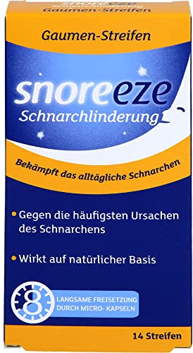 snoreeze Schnarchlinderung Gaumen-Streifen, 14 St. Streifen