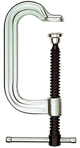 Bessey VC10 C-Clamps, Grey/Silver, 250/100 mm