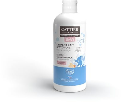Cattier - Bébé Liniment - lait nettoyant pour le change - 200ml