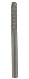 Dremel 9903 Wolfram Karbid Fräser spitz - Zubehör für Multifunktionswerkzeug mit 1 Fräser 3,2mm zum Formen, Glätten und zur Materialabnahme von Stahl, Kunststoff, Holz u.v.m.