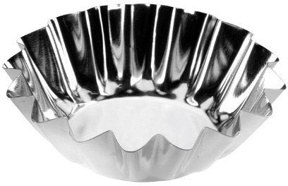 Tescoma 631530 Tartelletta Tonda, acciaio inox 6 pz