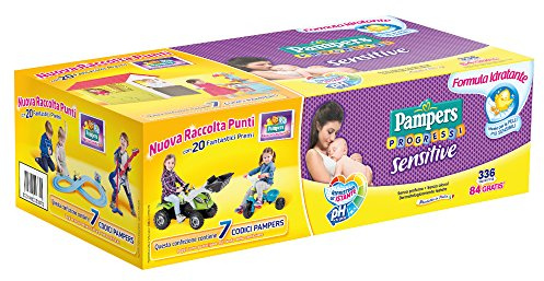 Pampers Sensitive Salviettine, 336 Pezzi