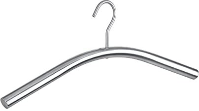 WENKO Kleiderbügel Dry Edelstahl Garderobenbügel Silber matt