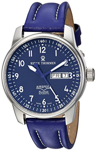 Revue Thommen Orologio Analogico Automatico Svizzero Uomo con Cinturino in Pelle 16050.253500000001
