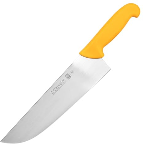 3Claveles 1303 - Cuchillo carnicero ancho, 27 cm, 11 pulgadas