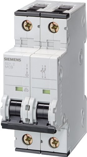 Siemens 5SY6 Miniaturüberlastschalter Typ B, Pol 1-polig 16A 230V ac, Abschaltvermögen 5 kA SENTRON 72 V dc