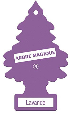Little Trees Arbre Magique Lavender Perfumed Air Freshener Super Long Lasting Scent for Car, Home, Office, etc