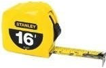 6 Pack Stanley 30 495 16 'x 3/10,2 cm metro a nastro ad alta visibilit giallo