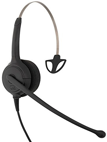 VXi CC Pro 4010G Monophonique Bandeau Noir Casque audio - Casques audio (Centre d'appel/Bureau, Monophonique, Bandeau, Noir, Avec fil, Supra-aural)