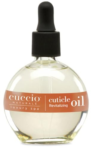 Cuccio Vanilla Bean & Sugar Cuticle Oil, 68ml (2.3oz), Nail Cuticle Oil, Cuticle Cream, Nail Growth & Repair, Hydrating & Nourishing, Strengthening, Jojoba & Almond Oils