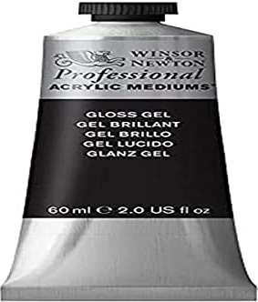 Winsor & Newton 3020914 Glanzendes Gel, verbessert Transparenz, Tiefe und Glanz von Acrylfarben - 60ml Tube