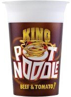 Pot Noodle King Pot Beef and Tomato 12x120g