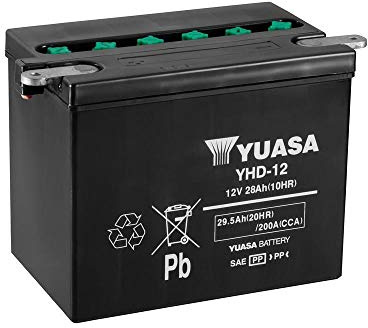 YUASA BATTERIE YHD-12 offen ohne Saeure
