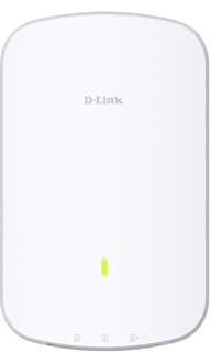 D-Link DAP-X3060W AX3000 Wall Plate Wi-Fi 6 Access Point, Dualband 2402 + 574 Mbit/s, PoE, 3 Downlink-Gigabit-Ports mit PSE, WPA3 Sicherheit, Nuclias Connect Verwaltung