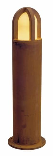 SLV 229432 Rusty Cone 70 Pollerleuchte, E27, Eisen Gerostet, 15 x 15 x 70 cm