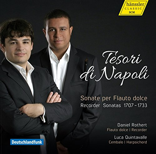 Tesori Di Napoli. Telemann, Hasse, Sammartini… : Sonates pour Flûte À Bec 1707-1733. Rothert, Quintavalle.