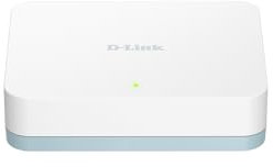 D-Link DGS-1005D Switch 5 ports Gigabit 10/100/1000mbps - Idéal Partage de Connexion et Mise en Réseau Small/Home Office