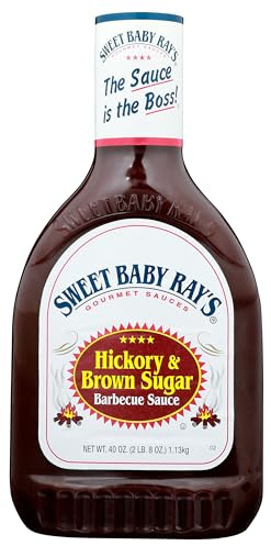 Barbecue Sauce, Hickory & Brown Sugar, 40 oz