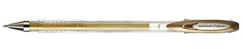 H Dupont DUS0268C - Signierstift - Seidenmalstift, Spitze fein, für Seidenmalerei und DIY-Projekte, Gold, 1 Stück