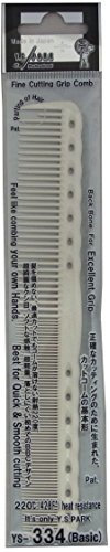 Y.S. Park - Pettine da taglio 334, colore: Bianco