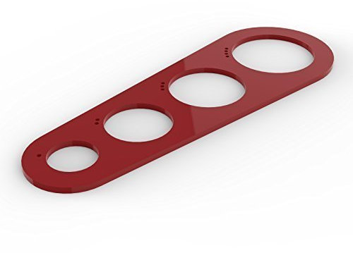 Displaypro Acrylic Spaghetti Measure Tool (Red)