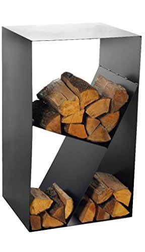 Magnus Kaminholzregal CUBE schwarz