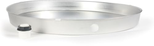 Camco 20830 24 tum ID x 2 tum aluminium varmvattenberedare dräneringspanna med PVC-montering