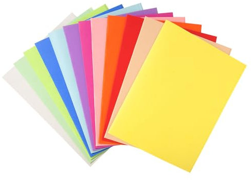 Exacompta - Réf. 410000E - Paquet de 100 chemises rigides Forever® 220 g/m2 - chemises 100% recyclées et certifiées Ange Bleu - dimensions 24 x 32 cm pour format A4 - 10 couleurs assorties