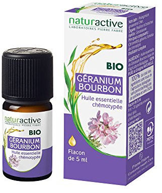 Naturactive Organic Essential Oil Bourbon Geranium 5 ml