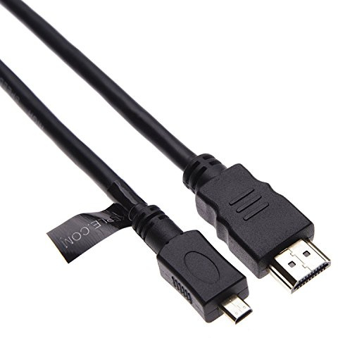 Keple Cavo Micro HDMI alta velocit Micro HDMI (tipo D) a HDMI (tipo A) Collegamento Compatibile con Assus | BlackBerry | Canon | GoPro | Olympus | Panasonic | Sony | Richo (3m/10FT)