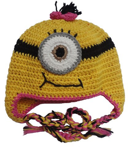 Kinder Mütze Kids Warm Minion Cap für Mädchen Jungen