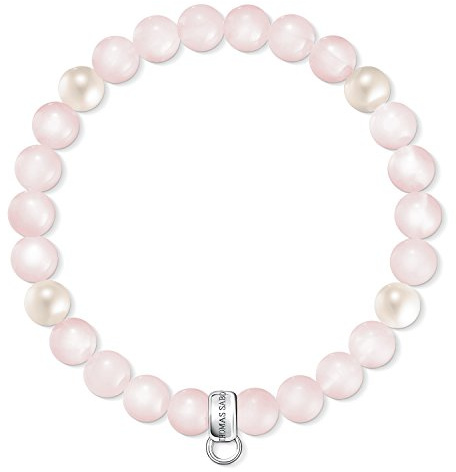 Thomas Sabo Damen-Charm-Armband 925 Sterlingsilber Quarz X0222-469-9-L15.5