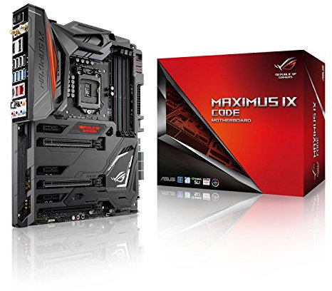 ASUS ROG Maximus IX Code LGA1151 DDR4 DP HDMI M.2 Z270 ATX Motherboard - Black