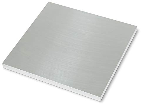 TCI Precision Metals 4140 Carbon Steel Plate Sheet, 6-Side Precision Sized, Ground and Milled Flat Blanks .500” Thick X 6.000 X 5.750