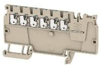 Weidmüller Morsetto passante AAP11 1.5 LI BL 1988170000 grigio, 50 pezzi.