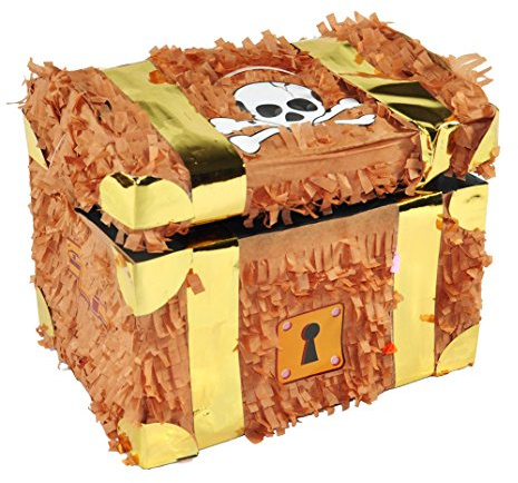 Trendario Pinata Schatztruhe 22x27x32 cm