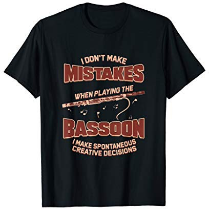 Fagott Orchester Musiker Fagottisten Geschenk T-Shirt