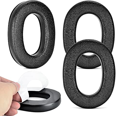 Earpads Replacement Ear Cushion Compatible with 3M WorkTunes(90543, 90544, 90542, 90541)/ Peltor Range Guard Connect Hearing Protector(EM042/033/037 Series) (TPU)